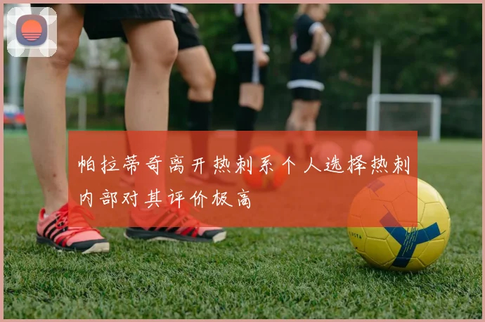 帕拉蒂奇离开热刺系个人选择热刺内部对其评价极高